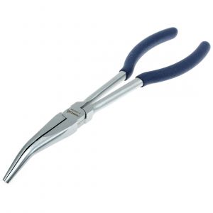 45° curved long nose pliers