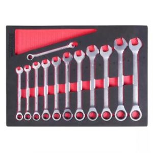 Fixed Ratchet Wrench Set 8-19